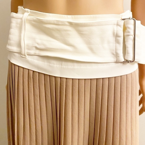 A.L.C. Belted Pleated Midi Skirt - Picture 5 of 7